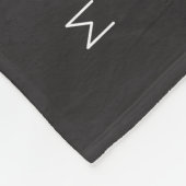  donkerbloedig gedenkteken in liefdevol geheugen fleece deken (Hoek)