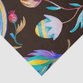  donkerbloemig ontkoppelbaar tissuepapier (Detail)