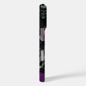 Donkerbloesem Paarse Case-Mate iPhone Case (Achterkant / Rechts)