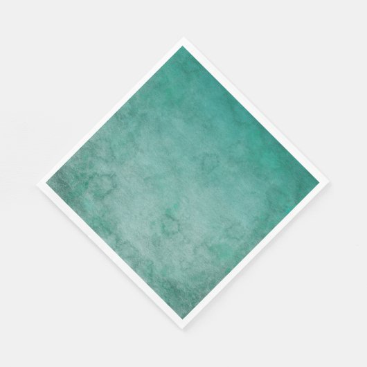 Donkerbos groene Waterverf gestructureerd Servet (Hoek)