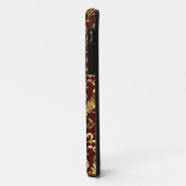 Donkerbruin en gouden  Damaskers Case-Mate iPhone Case (Achterkant/links)