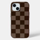 Donkerbruin en kathodehoekbord Case-Mate iPhone case (Achterkant)