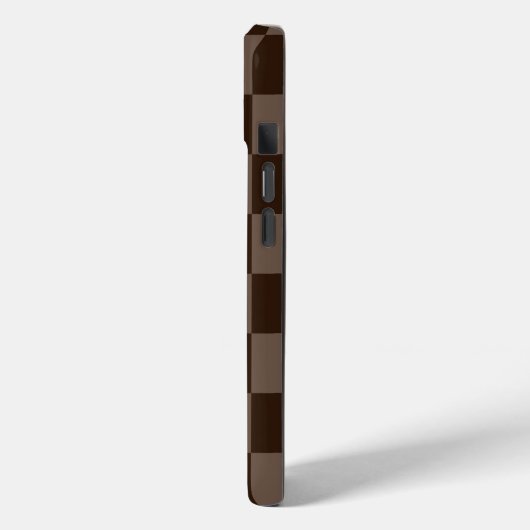 Donkerbruin en kathodehoekbord Case-Mate iPhone case (Achterkant / Links)