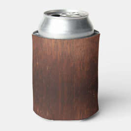 Donkerbruin hout blikjeskoeler
