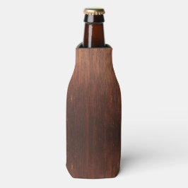 Donkerbruin hout flesjeskoeler