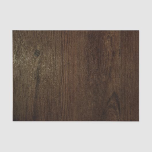 Donkerbruin houtnerfpapier tissuepapier (Voorkant)