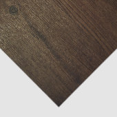 Donkerbruin houtnerfpapier tissuepapier (Detail)