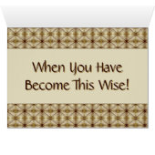 Donkerbruin met gouden patroon (Binenzijde Horizontaal (Onderkant))