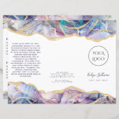 Donkerbruin ontwerp (Voorkant / Achterkant)