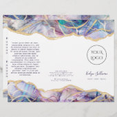 Donkerbruin ontwerp (Voorkant / Achterkant)