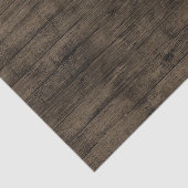 Donkerbruin rustiek schuur hout tissuepapier (Detail)