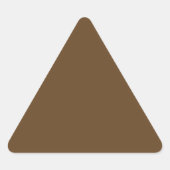 Donkerbruin Sticker (Voorkant)