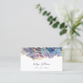 donkerbruin visitekaartje (Staand voorkant)