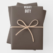 Donkerbruin, zwaar verpakkingspapier inpakpapier vel (In situ)