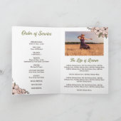 Donkerbruine bloemenboog foto die het leven viert programma (Binnen)