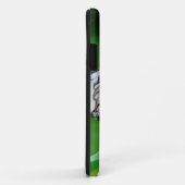 Donkerbruine en grijze vlinder Case-Mate iPhone case (Achterkant/rechts)