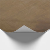  donkerbruine grunge | Alle gevallen Cadeaupapier (Hoek)
