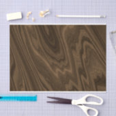 Donkerbruine houtextuur tissuepapier (Craft)