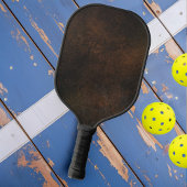 Donkerbruine monaziet steen pickleball paddle