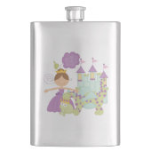 Donkerbruine Prinses Heupfles (Voorkant)