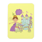 Donkerbruine Prinses Magneet (Verticaal)