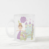 Donkerbruine Prinses Matglas Koffiemok (Links)