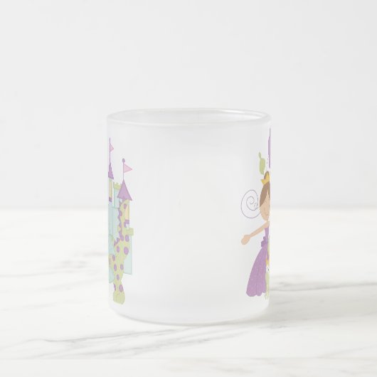 Donkerbruine Prinses Matglas Koffiemok (Center)