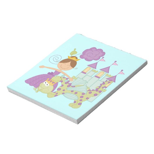 Donkerbruine Prinses Notitieblok (Linkerzijde)