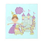 Donkerbruine Prinses Notitieblok (Voorkant)