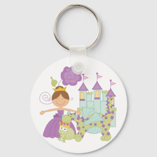 Donkerbruine Prinses Sleutelhanger