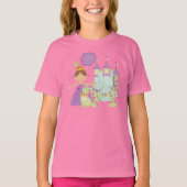 Donkerbruine Prinses T-shirt (Voorkant)