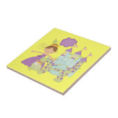 Donkerbruine Prinses Tegeltje (Zijkant)