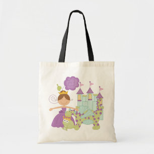 Donkerbruine Prinses Tote Bag
