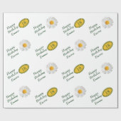  donkerbruine zondag cadeaupapier (Vlak)