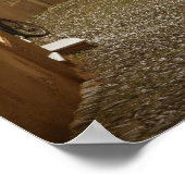 Donkerbuis in Napels, Italië verticaal poster (Hoek)