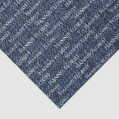 Donkerdenim All-Over Print Text Tissue Paper Tissuepapier (Detail)