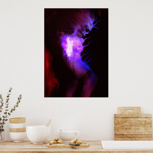 donkerder poster (Keuken)