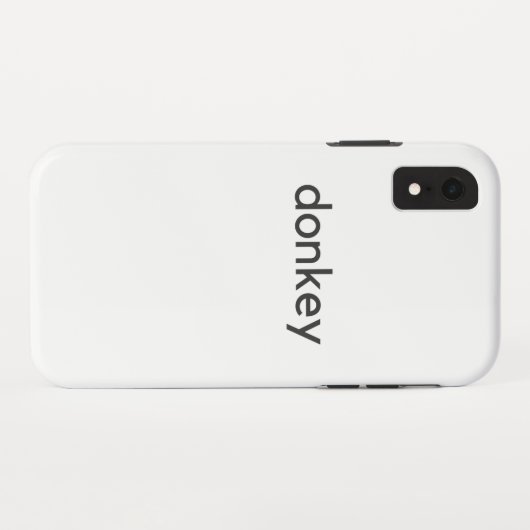 donkerdonker Case-Mate iPhone case (Achterkant (horizontaal))