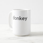 donkerdonker koffiemok (Voorkant links)