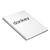 donkerdonker notitieboek (Rechterzijde)