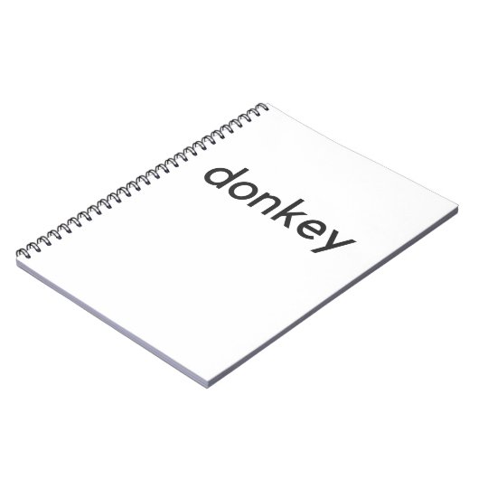 donkerdonker notitieboek (Linkerzijde)