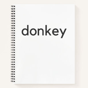 donkerdonker notitieboek