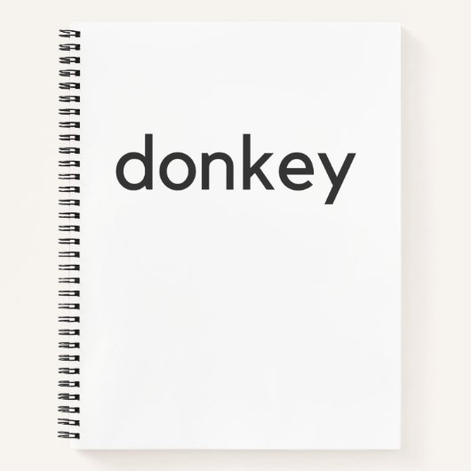 donkerdonker notitieboek (Voorkant)