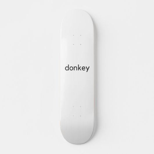 donkerdonker persoonlijk skateboard (Voorkant)