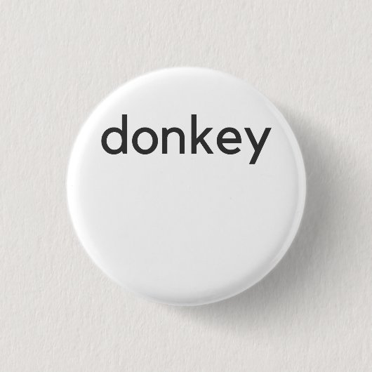 donkerdonker ronde button 3,2 cm (Voorkant)