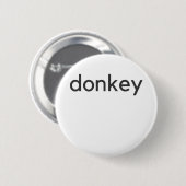 donkerdonker ronde button 5,7 cm (Voorkant /achterkant)