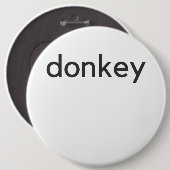 donkerdonker ronde button 6,0 cm (Voorkant /achterkant)