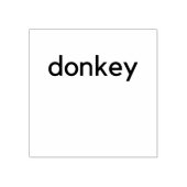 donkerdonker rubberstempel (Afrduk)