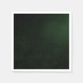 Donkere, aangepaste groene achtergrond servet (Voorkant)