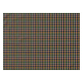 Donkere aarde geruite gingham ontwerp tafelkleed (Voorkant (Horizontaal))